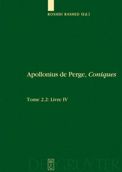 Hardcover Livre IV. Commentaire Historique Et Mathématique, Édition Et Traduction Du Texte Arabe [French] Book