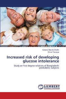 Paperback Increased risk of developing glucose intolerance Book