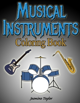 Paperback Musical Instruments Coloring Book