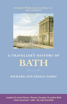 Paperback Traveller's History of Bath. Richard and Sheila Tames Book