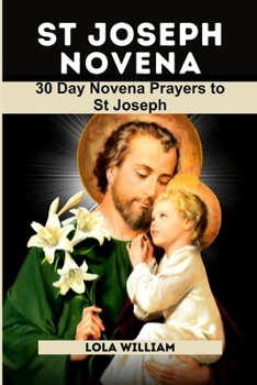 Paperback St. Joseph Novena: 30-Day Novena Prayers to St Joseph Book