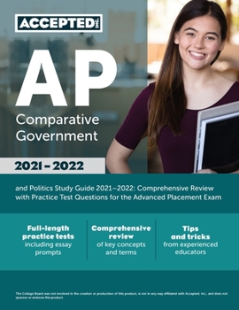 Paperback AP Comparative Government and Politics Study Guide 2021-2022: Comprehensive Review with Practice Test Questions for the Advanced Placement Exam Book