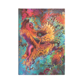 Misc. Humming Dragon MIDI Lined Hardcover Journal, 144pg, 120gsm by Paperblanks (Android Jones Collection) Book