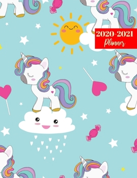 2020-2021 Planner: Nice Two Year Day Planner Calendar - Passion/Goal Organizer - Weekly/Monthly Dated Agenda Book and To Do List