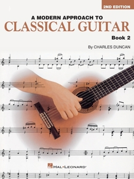Paperback A Modern Approach to Classical Guitar: Book 2 - Book Only Book