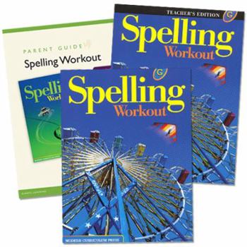 Paperback Spelling Workout Homeschool Bundle Level G Copyright 2002 [With Parent Guide and Teacher's Guide] Book