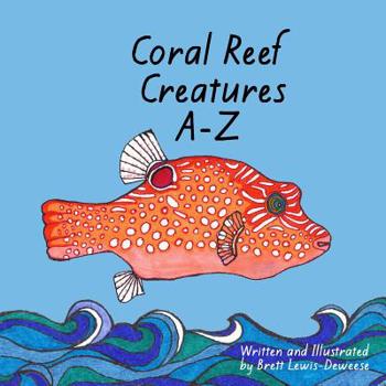 Paperback Coral Reef Creatures A-Z Book