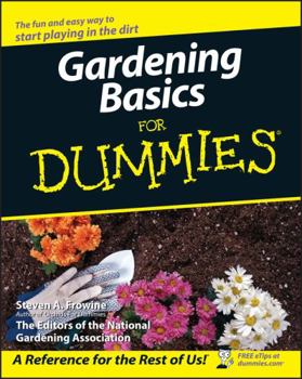 Paperback Gardening Basics for Dummies Book