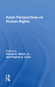 Paperback Asian Perspectives on Human Rights Book