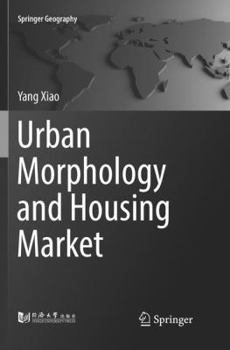 Paperback Urban Morphology and Housing Market Book