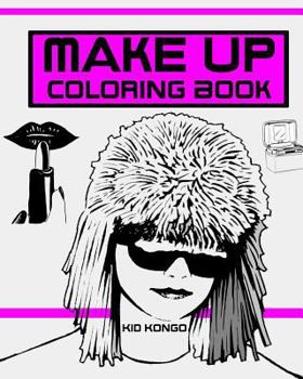 Paperback Make Up Coloring Book