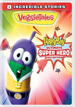 DVD Veggie Tales: Larryboy Ultimate Super Hero Collection Book