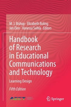 Paperback Handbook of Research in Educational Communications and Technology: Learning Design Book