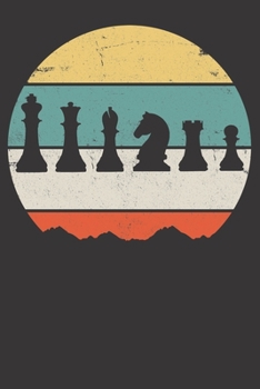 Notebook: Chess Chessmen College Ruled 6x9 120 Pages