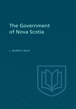 Paperback The Government of Nova Scotia Book