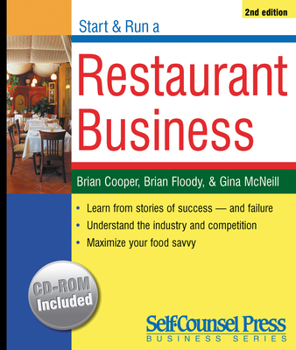 Paperback Start & Run a Restaurant Business [With CD-ROM] Book