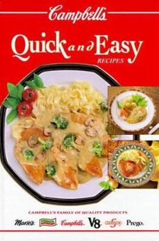Hardcover Campbell's Quick & Easy Recipes Book