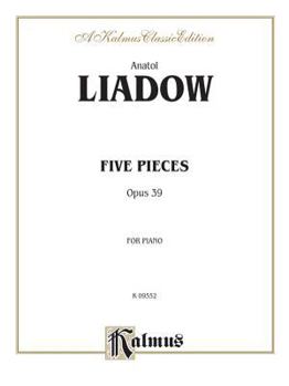 Paperback Five Pieces, Op. 39 Book