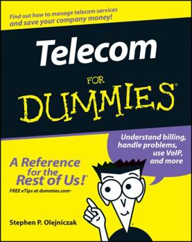 Paperback Telecom for Dummies Book