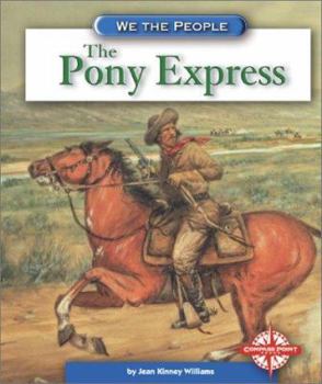 Hardcover The Pony Express Book