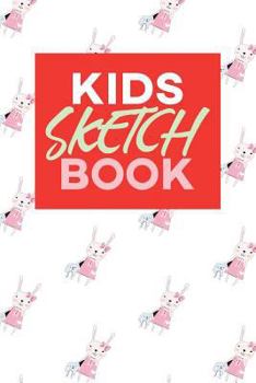 Kids Sketch Book : Kawaii Cute Rabbit Bunny Animal Pattern