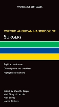 Unknown Binding Oxford American Handbook of Surgery Book