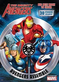 Paperback The Mighty Avengers: Avengers Assemble (Big Best Book to Color) Book