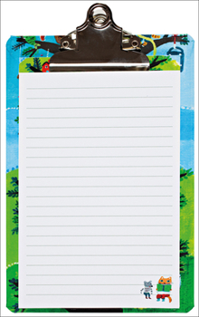 Hardcover Tree Village Mini Clipboard Book