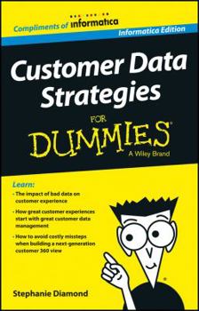 Paperback Customer Data Strategies for Dummies Book