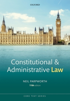 Paperback Constitutional and Administrative Law Book