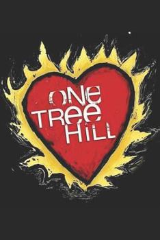 Journal: Lined Notebook, 120 pages, 6”x9”, black with red heart with "One Tree Hill" quote. Journal for Women (Journals to write in)
