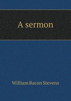 Paperback A sermon Book