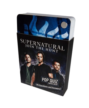 Hardcover Supernatural Pop Quiz Trivia Deck Book