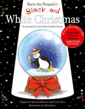 Paperback Barry the Penguin's Black and White Christmas Book