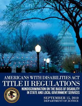 Paperback Americans with Disabilities Act Title II Regulations Book