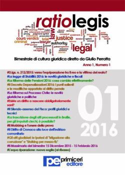 Paperback Ratio Legis (Numero 1, Anno 2016) [Italian] Book