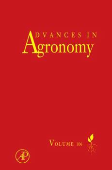 Hardcover Advances in Agronomy: Volume 106 Book