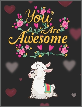 You are Awesome: Llama Alpaca Planner & Calendar, Daily Weekly Planner with Monthly quick-view/over view with 2020 Planner