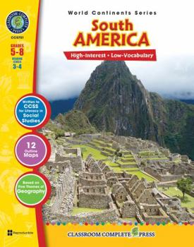 Paperback South America Book
