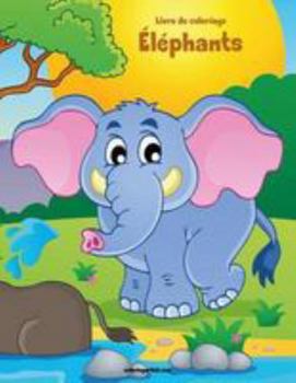 Paperback Livre de coloriage Éléphants 1 [French] Book