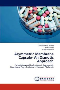 Paperback Asymmetric Membrane Capsule- An Osmotic Approach Book