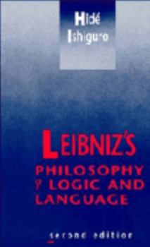 Paperback Leibniz's Philosophy of Logic and Language Book