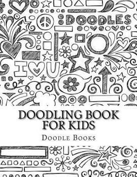 Paperback Doodling Book For Kids Book