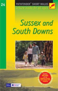 Paperback Short Walks Sussex & the South Downs Book