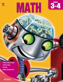 Paperback Complete Book of Math, Grades 3 - 4 Book