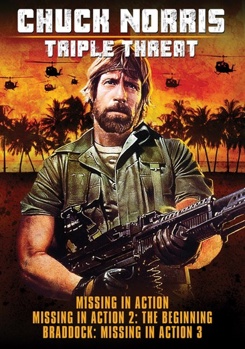DVD Chuck Norris: Triple Threat Book