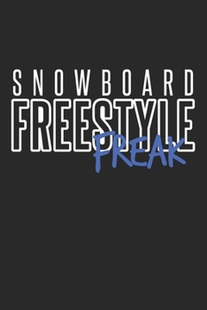 Paperback Snowboard Freestyle Freak: DIN A5 Notizbuch kariert [German] Book