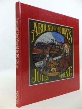 Hardcover Around the World in Eighty Days Book