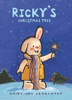 Hardcover Ricky's Christmas Tree Book