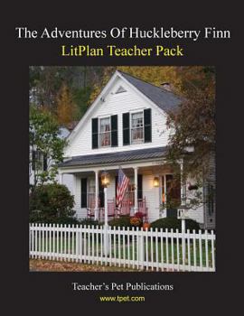 Paperback Litplan Teacher Pack: The Adventures of Huckleberry Finn Book